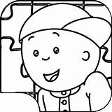 Caillou Coloring Page  Wecoloringpagecom sketch template