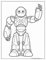 32 Robot Coloring Pages Free PDF Printables sketch template