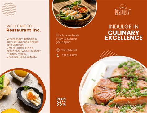 Restaurant Delicious Cuisine Brochure Template - Edit Online & Download ...