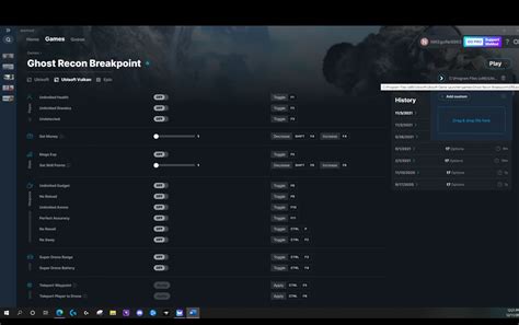 Ghost Recon Breakpoint Cheats and Trainer for Uplay - Trainers - WeMod Community