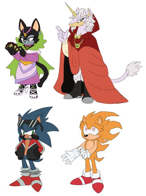 Sonic the comic characters reimagined by Cyclone62 on DeviantArt