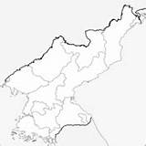 Coloring Korea Map Pages Peninsula Korean Located Southern Part Asia  sketch template