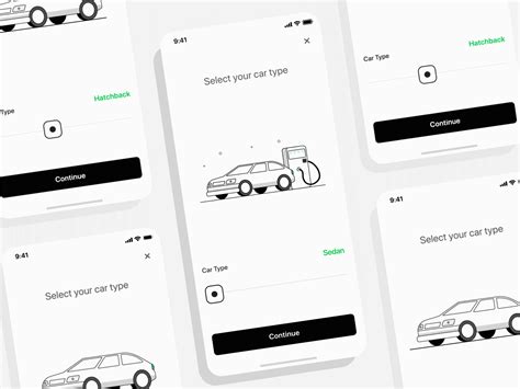 Dribbble - Select your car.gif by sachin das