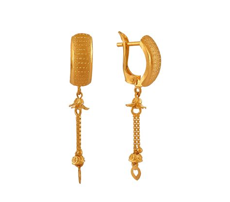 Top more than 84 gold hoop earrings super hot - esthdonghoadian