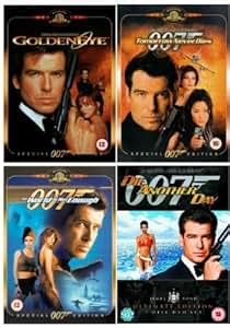 The Complete Pierce Brosnan James Bond DVD Movie Collection: GoldenEye ...