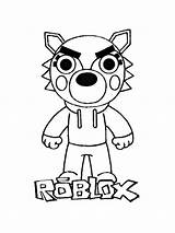 Free Printable Roblox Piggy Coloring Pages  Templates sketch template