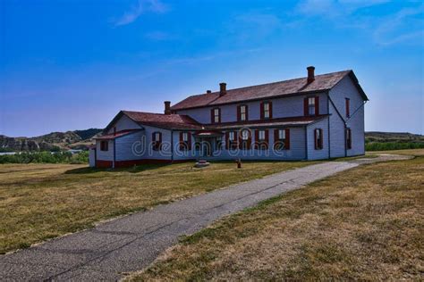 Chateau De Mores State Historic Site Medora North Dakota Stock Image ...