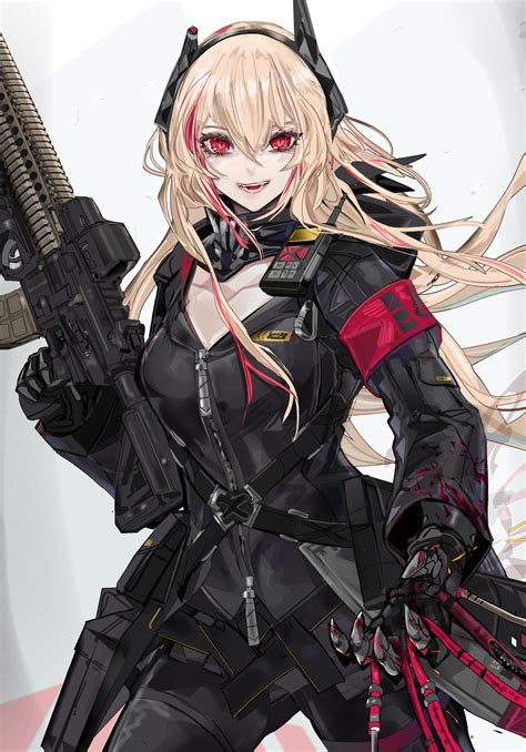 m4 sopmod ii (girls' frontline) drawn by nslacka | Danbooru