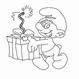 Cute Smurf Coloring Pages Printable PDF  Coloringfoldercom sketch template