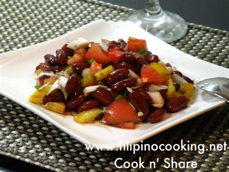 Red Kidney Beans Salad - Cook n' Share - World Cuisines