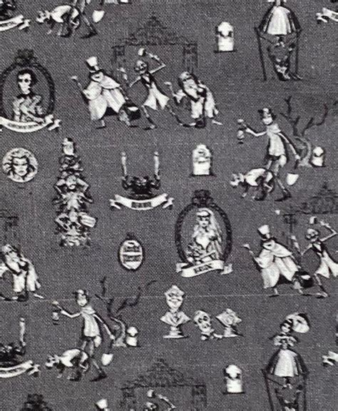 Haunted Mansion 100% Cotton Fabric by the Yard Disney PLEASE - Etsy UK