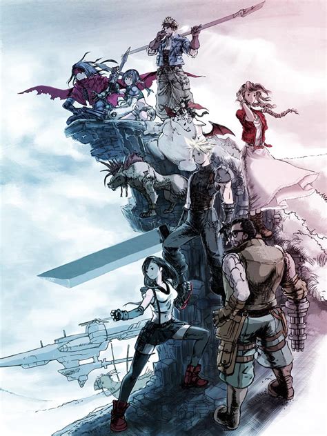 Final Fantasy Tactics Style FF7 Cast [Fanart by ietaro00] : r ...