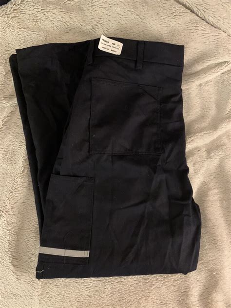 FedEx Work Pants Stan Herman VF Imagewear Utility Reflective Uniform 40 X 31 | eBay