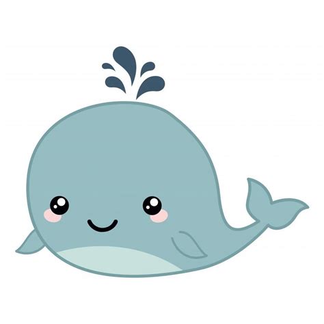 Cute Cartoon Whale Wall Decal in 2020 | Cartoon whale, Cute cartoon drawings, Whale drawing