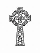 Celtic Cross Coloring Pages sketch template