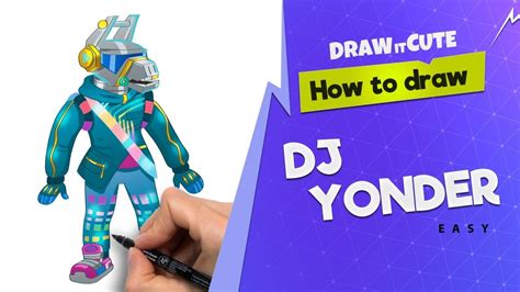 How To Draw Dj Yonder Of Fortnite Easy Drawings Dibuj - vrogue.co