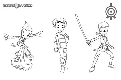 Code Lyoko Coloring Pages