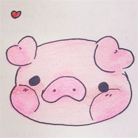 Cute Pig Sketch at PaintingValley.com | Explore collection of Cute Pig Sketch