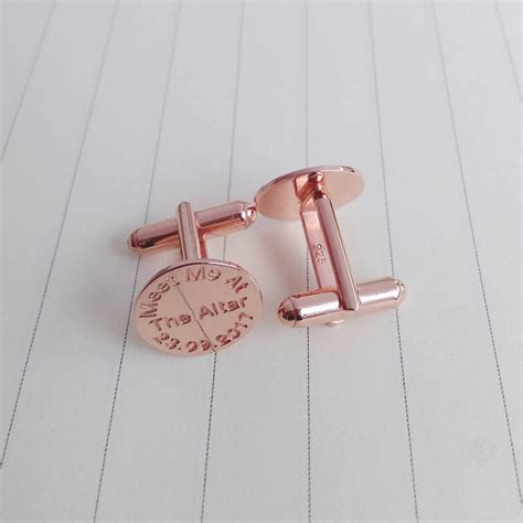 Meet Me at the Altar Cufflinks,personalized Time Clock Cufflinks,meet ...