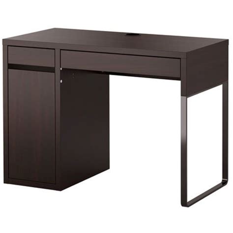 Ikea Micke Desk Black Brown 6210.141423.108 - Walmart.com
