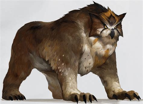 Owlbear Species in Tandarin | World Anvil