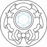 Sailor Moon Brooch Coloring Pages sketch template