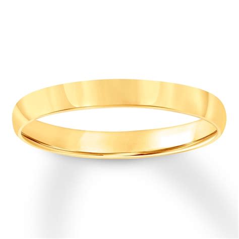 Wedding Band 14K Yellow Gold 3mm | Kay