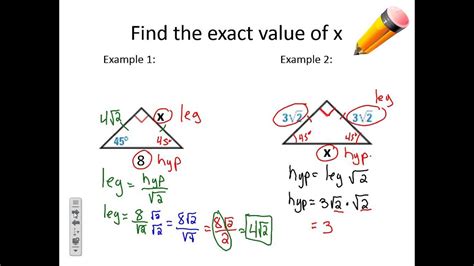 Right Triangle Pythagorean Theorem