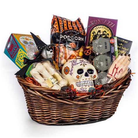 Spooky Hand Halloween Basket