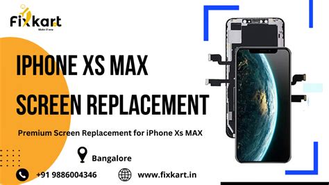 iPhone XS Max screen replacement in Bangalore with FixKart!