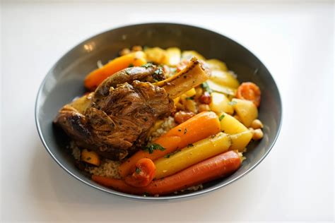 Moroccan Lamb and Vegetable Couscous | Chef Rachida