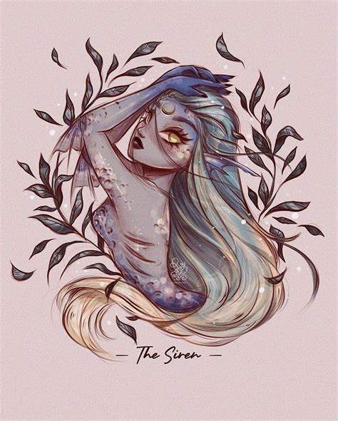 ROY THE ART on Instagram: “ THE SIREN The #Siren, who has irresistibly beautiful singing voice ...