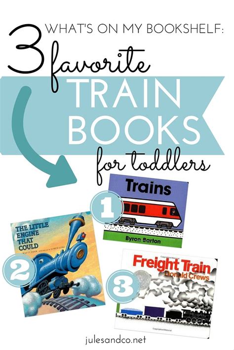 Train Books for Toddlers | Jules & Co | Toddler books, Train book, Homeschool preschool activities