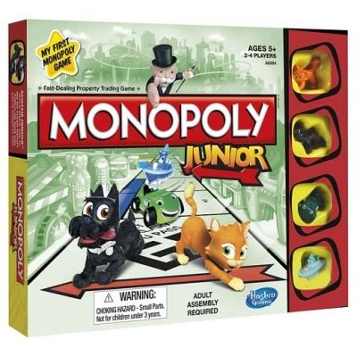 Règle du jeu Monopoly junior - jeu de société | Bibliojeu