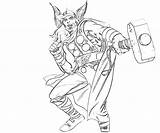Free Printable Thor Coloring Pages For Kids sketch template