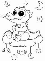 Cute Crocodile Coloring Page  Free Printable Pages sketch template