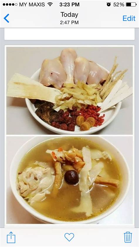 Chicken Soup with Chinese Herbs | Kochen, Suppen