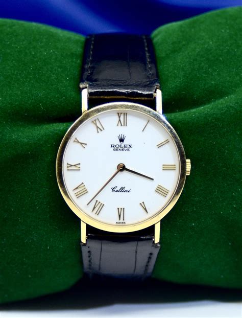 Rolex Geneve Cellini watch in 18K Yellow Gold – Top Jeweler NYC