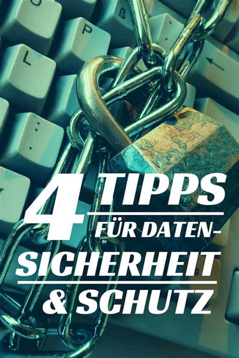 4 einfache Tipps für viel mehr Datenschutz und Sicherheit am Computer