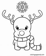 Baby Reindeer Coloring Pages  Reindeer Coloring Pages Coloring sketch template