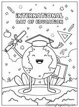 20  International Day Of Education Coloring Pages Free Printable PDF sketch template