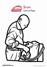 Iron Coloring Pages For Kids Free Printable  Art & Craft sketch template