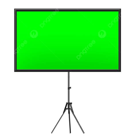 Green Screen Led With Portable Stand, Led Big Green Screen With Stand, Realistic Led Greeb ...