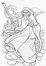 Merlin Coloring Pages At GetColoringscom  Free Printable Colorings sketch template
