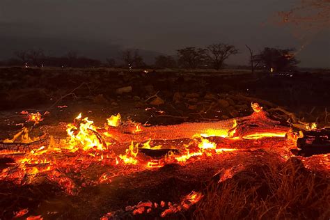 Fire In Maui Right Now