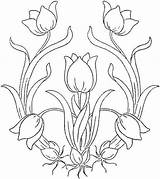 Embroidery Works Flowers Hand Machine  sketch template