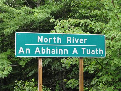 Gaelic | English / Gaelic roadsigns in Cape Breton, Nova Sco… | Flickr