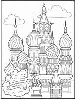 Saint Basils Cathedral sketch template