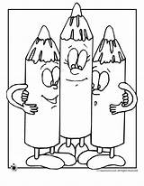 Crayons Coloring Pages  Home sketch template