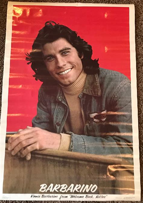 Lot # 1 VINTAGE JOHN TRAVOLTA POSTER - WELCOME BACK KOTTER - 1976 ...